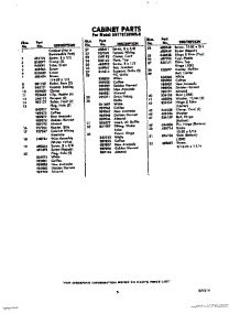 05 - Cabinet Parts parts for Whirlpool Refrigerator EHT181ZKWR0 / from AppliancePartsPros.com