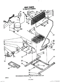 10 - Unit parts for Whirlpool Refrigerator EHT181ZKWR0 / from AppliancePartsPros.com