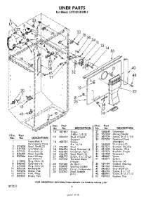 06 - Liner parts for Whirlpool Refrigerator EHT181ZKWR1 / from AppliancePartsPros.com