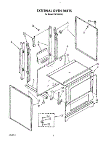 04 - External Oven parts for Whirlpool Range FGP335VL3 / from AppliancePartsPros.com
