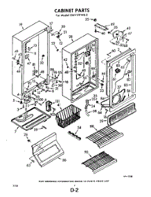 02 - Section parts for Whirlpool Freezer EWV17PWR2 / from AppliancePartsPros.com