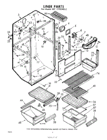 04 - Liner parts for Whirlpool Refrigerator EET171PKWR0 / from AppliancePartsPros.com