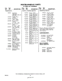 12 - Miscellaneous , Lit / Optional parts for Whirlpool Refrigerator EHT183VKWR0 / from AppliancePartsPros.com