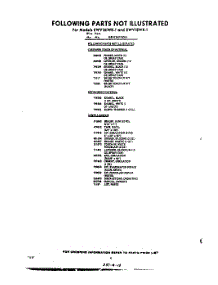 04 - Section parts for Whirlpool Freezer EWV18IWR1 / from AppliancePartsPros.com