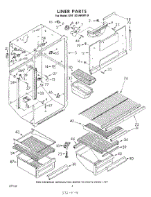 04 - Liner parts for Whirlpool Refrigerator EHT201AKWR0 / from AppliancePartsPros.com