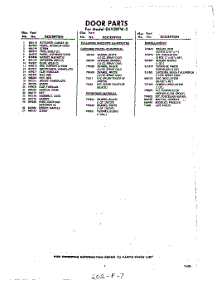 07 - Lit / Optional parts for Whirlpool Freezer EAV20FW0 / from AppliancePartsPros.com