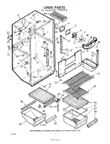 04 - Liner parts for Whirlpool Refrigerator EET171PKWR3 / from AppliancePartsPros.com