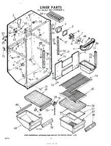 04 - Liner parts for Whirlpool Refrigerator EET171PKWR5 / from AppliancePartsPros.com