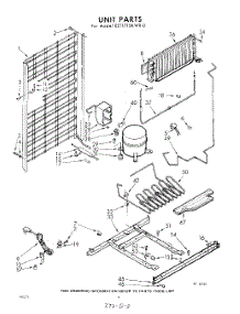 08 - Unit parts for Whirlpool Refrigerator EET171SKWR0 / from AppliancePartsPros.com