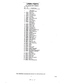 09 - Section parts for Whirlpool Freezer EAV20MW1 / from AppliancePartsPros.com