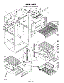 04 - Liner parts for Whirlpool Refrigerator EHT201MKWR2 / from AppliancePartsPros.com
