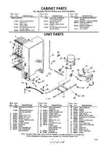 03 - Section parts for Whirlpool Freezer EWV21SWR0 / from AppliancePartsPros.com