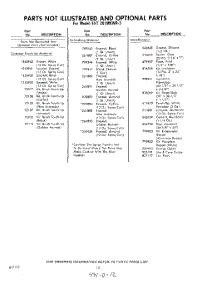 12 - Parts Not Illustrated And Optional parts for Whirlpool Refrigerator EHT201MKWR3 / from AppliancePartsPros.com