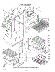 04 - Liner parts for Whirlpool Refrigerator EHT201MKWR4 / from AppliancePartsPros.com