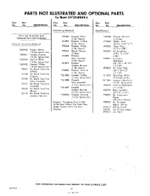 12 - Not Illustrated And Optional parts for Whirlpool Refrigerator EHT201MKWR4 / from AppliancePartsPros.com