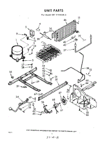 08 - Unit parts for Whirlpool Refrigerator EET171VKWR0 / from AppliancePartsPros.com