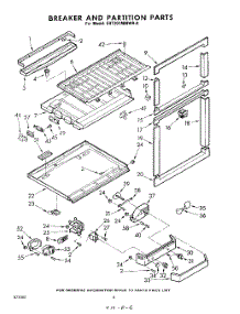 06 - Breaker And Partition parts for Whirlpool Refrigerator EHT201MMWR0 / from AppliancePartsPros.com