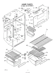 04 - Liner parts for Whirlpool Refrigerator EHT201PKWR0 / from AppliancePartsPros.com