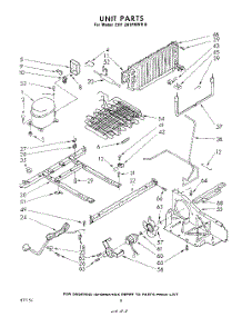 08 - Unit parts for Whirlpool Refrigerator EHT201PKWR0 / from AppliancePartsPros.com
