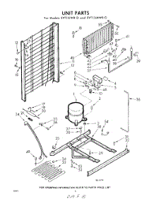 08 - Unit parts for Whirlpool Refrigerator EVT13JMWR0 / from AppliancePartsPros.com