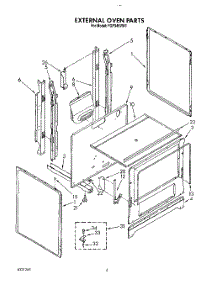 04 - External Oven parts for Whirlpool Range FGP345VL1 / from AppliancePartsPros.com