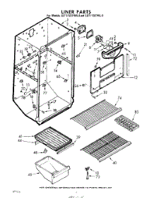 04 - Liner parts for Whirlpool Refrigerator EET172ETWR0 / from AppliancePartsPros.com