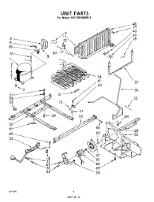 08 - Unit parts for Whirlpool Refrigerator EHT201VKWR0 / from AppliancePartsPros.com