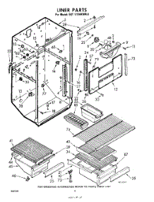 04 - Liner parts for Whirlpool Refrigerator EET172HKWR0 / from AppliancePartsPros.com
