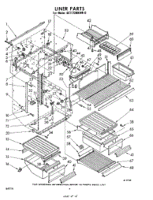 04 - Liner parts for Whirlpool Refrigerator EET172MKWR0 / from AppliancePartsPros.com