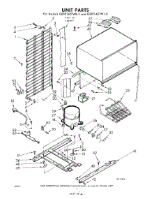 06 - Unit parts for Whirlpool Refrigerator GEXT14DTWR0 / from AppliancePartsPros.com