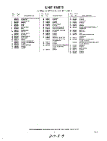 09 - Section parts for Whirlpool Refrigerator EVT15J0 / from AppliancePartsPros.com