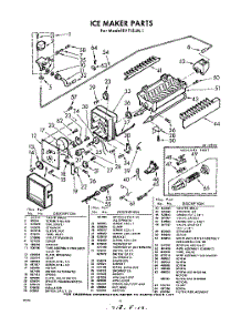 12 - Ice Maker parts for Whirlpool Refrigerator EVT15J0 / from AppliancePartsPros.com