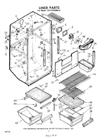 04 - Liner parts for Whirlpool Refrigerator EET172PKWR0 / from AppliancePartsPros.com