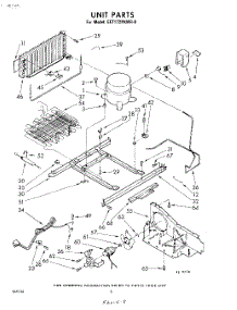 08 - Unit parts for Whirlpool Refrigerator EET172PKWR0 / from AppliancePartsPros.com