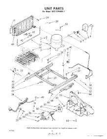 08 - Unit parts for Whirlpool Refrigerator EET172PKWR1 / from AppliancePartsPros.com