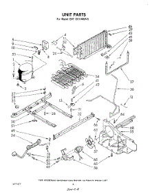 08 - Unit parts for Whirlpool Refrigerator EHT201VKWR5 / from AppliancePartsPros.com
