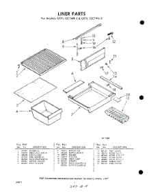 04 - Liner parts for Whirlpool Refrigerator GEYL12CTWR0 / from AppliancePartsPros.com