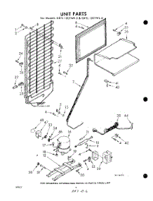06 - Unit parts for Whirlpool Refrigerator GEYL12CTWR0 / from AppliancePartsPros.com
