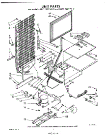 06 - Unit parts for Whirlpool Refrigerator GEYT12DTWR0 / from AppliancePartsPros.com