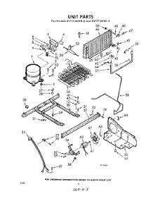 08 - Unit parts for Whirlpool Refrigerator EVT17JMWR0 / from AppliancePartsPros.com