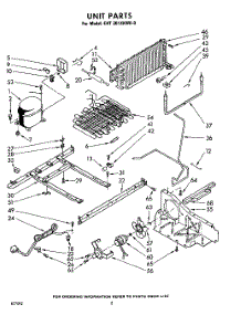 08 - Unit parts for Whirlpool Refrigerator EHT201XKWR0 / from AppliancePartsPros.com