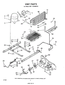 08 - Unit parts for Whirlpool Refrigerator EET173EKWR0 / from AppliancePartsPros.com