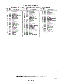 03 - Section parts for Whirlpool Refrigerator EVT17JMWR1 / from AppliancePartsPros.com