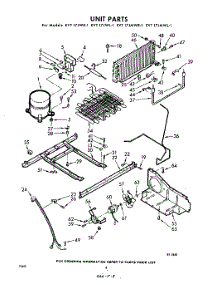 08 - Unit parts for Whirlpool Refrigerator EVT17JMWR1 / from AppliancePartsPros.com