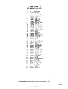 05 - Section parts for Whirlpool Refrigerator EET173ETWR0 / from AppliancePartsPros.com