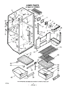 04 - Liner parts for Whirlpool Refrigerator EET173PKWR0 / from AppliancePartsPros.com