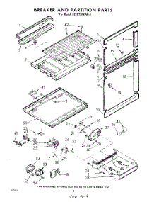 06 - Breaker And Partition parts for Whirlpool Refrigerator EET173PKWR1 / from AppliancePartsPros.com