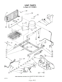 08 - Unit parts for Whirlpool Refrigerator EET173PKWR1 / from AppliancePartsPros.com