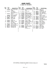 05 - Section parts for Whirlpool Refrigerator EHT201XKWR9 / from AppliancePartsPros.com