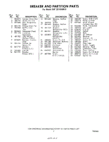 07 - Section parts for Whirlpool Refrigerator EHT201XKWR9 / from AppliancePartsPros.com